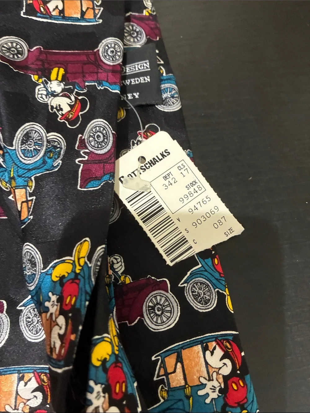 Coca-Cola Themed Black Novelty Men's Tie